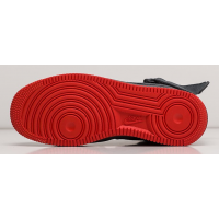 Nike Air Force 1 Mid 07 с мехом Grey Red