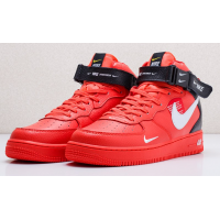 Nike Air Force 1 '07 LV8 Mid Utility Red Black