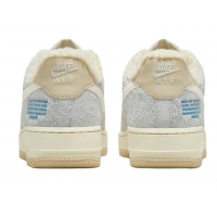 Nike Air Force 1 Low '07 LV8 Sherpa Photon Dust с мехом