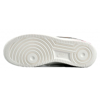 Nike Air Force 1 LV8 White Grey с мехом