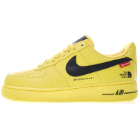 Nike Air Force 1 '07 x Supreme The North Face Yellow