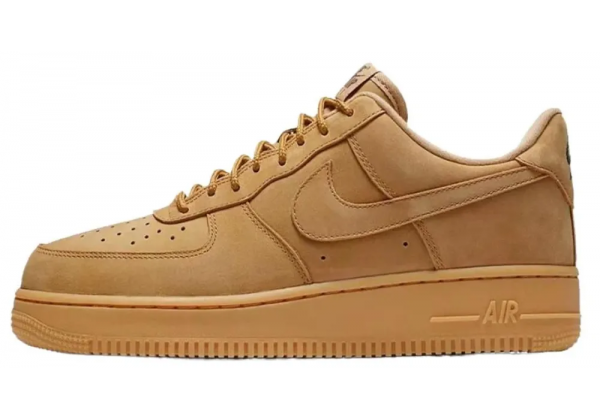 Мужские кроссовки Nike Air Force бежевые