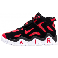 Кроссовки Nike мужские Air Barrage Mid черные с красным