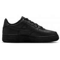 Nike Air Force 1 Low All Black с мехом