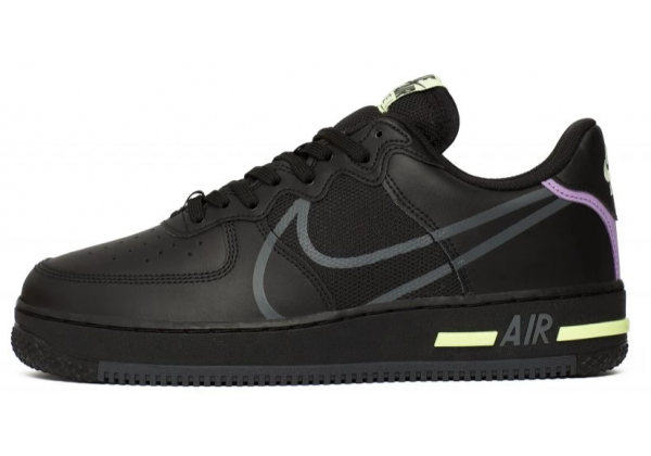 Nike Air Force 1 React Black