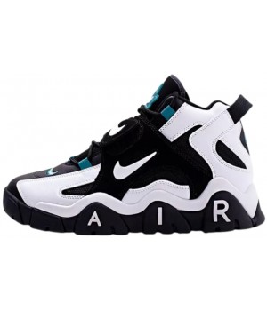 Nike Air Barrage Mid Qs Black White Sea Blue