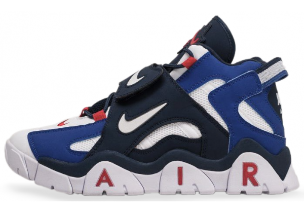Nike Air Barrage Mid QS White Red Blue
