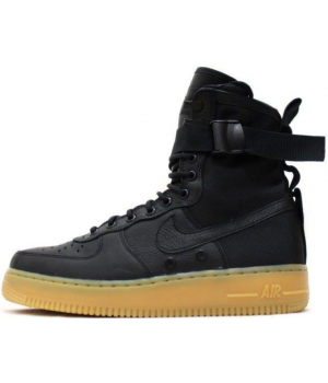 Nike кроссовки Air Force 1 High SF AF1 Black