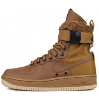 Кроссовки мужские Nike Air Force 1 High SF AF1 Beige