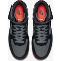 Nike Air Force 1 Mid Dark Grey Crimson