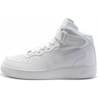 Nike Air Force 1 Mid All White