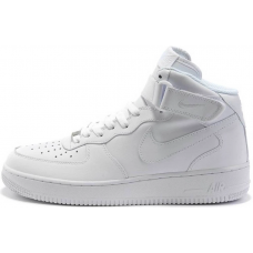 Nike Air Force 1 Mid All White