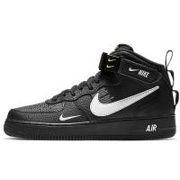 Nike кроссовки Air Force 1 07 LV8 Utility Mid And The Swoosh Black