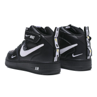 Nike кроссовки Air Force 1 07 LV8 Utility Mid And The Swoosh Black