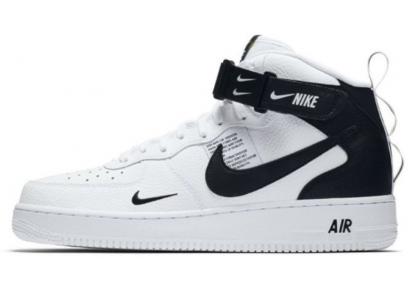 Nike Air Force 1 '07 LV8 Mid Utility с мехом White