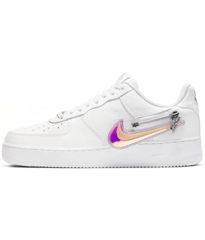 Nike Air Force 1 Low Zip Swoosh White