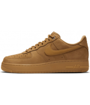 Зимние Nike Air Force 1 Low бежевые