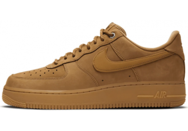 Зимние Nike Air Force 1 Low бежевые