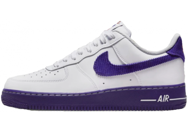 Nike Air Force 1 '07 LV8 EMB White Court Purple