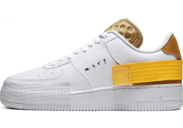 Nike Air Force 1 Low N 354 White Yellow