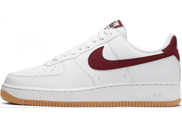 Nike Air Force 1 Low React White Burgundy