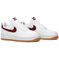 Nike Air Force 1 Low React White Burgundy