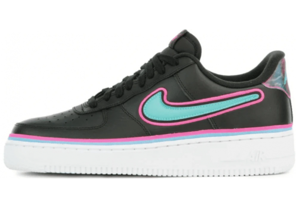 Nike Air Force 1 ’07 Low Lv8 Sport NBA Black