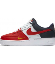 Nike кроссовки Air Force 1 07 Obsidian White-University Red мульти