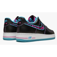 Nike Air Force 1 Low Miami Nights Black