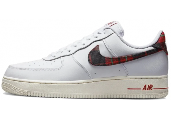 Nike Air Force 1 Low Plaid White