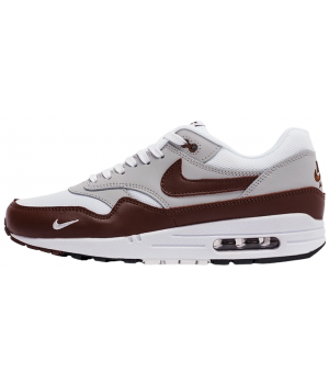 Nike Air Max 1 White Grey Brown