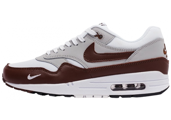 Nike Air Max 1 White Grey Brown