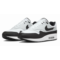 Nike Air Max 1 White Suede Black