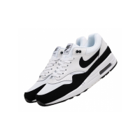 Nike Air Max 1 White Suede Black