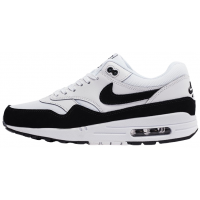 Nike Air Max 1 White Suede Black