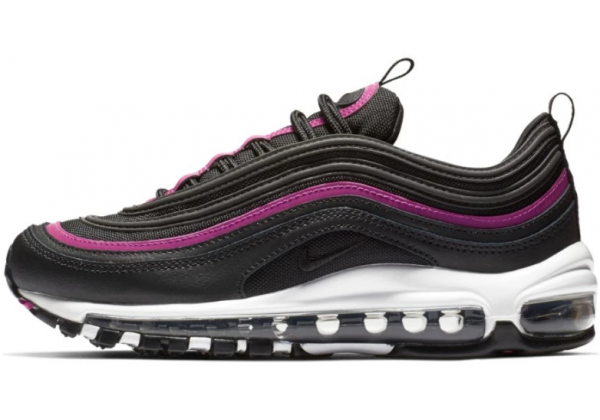 Кроссовки Nike Air Max 97 черные с сиреневым