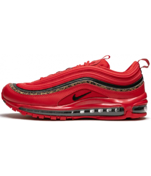 Кроссовки Nike Air Max 97 красные с черным