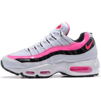 Женские кроссовки Nike Air Max 95 White Pink Black