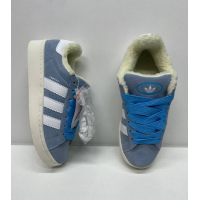 Adidas Campus 00s Blue с мехом