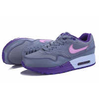 Nike Air Max 1 87 серо-фиолетовые