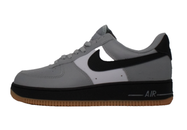 Кроссовки Nike Air Force серые с белым