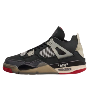 Кроссовки Nike Air Jordan 4 темно-серые
