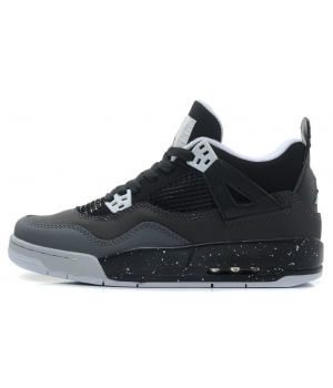 Кроссовки Nike Air Jordan 4 Retro Black/Grey