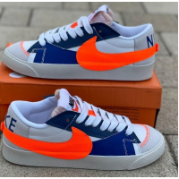 Nike Blazer 77 Low Jumbo Blue/Orange