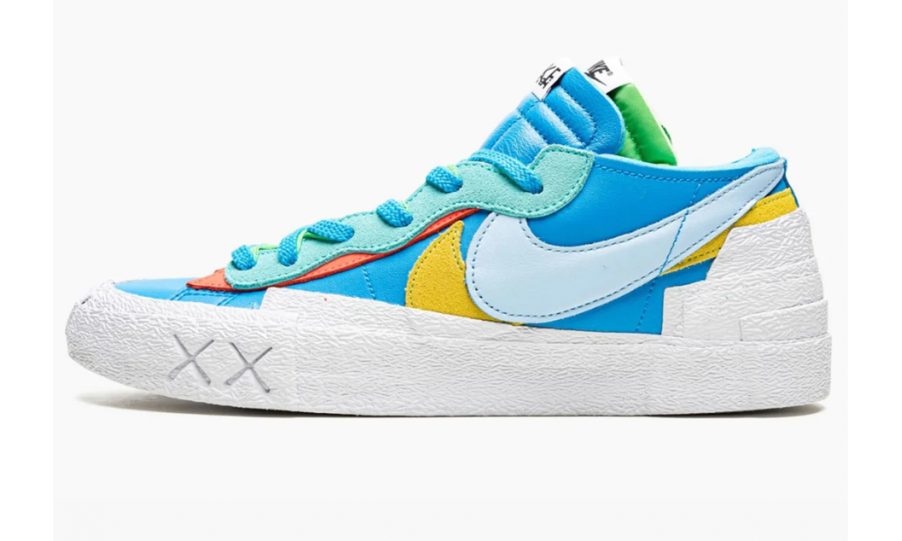 Wayoff кроссовки. Nike KAWS Sacai Blazer Low. Sacai x KAWS X Nike Blazer Low Neptune Blue / Team. KAWS X Sacai Nike Blazer Low. Nike Sacai KAWS Blazer Low высокие.