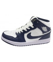 Кроссовки Nike Air Jordan бело-синие