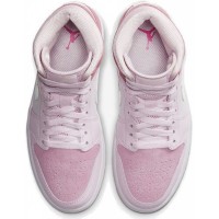 Кроссовки Nike Dior Air Jordan retro розовые 