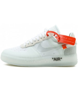 Nike кроссовки Air Force 1 Low x Off White White