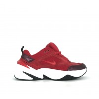 Кроссовки Nike M2k Tekno красные с черным