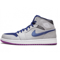 Кроссовки мужские Nike Air Jordan 1 Mid фиолетовые